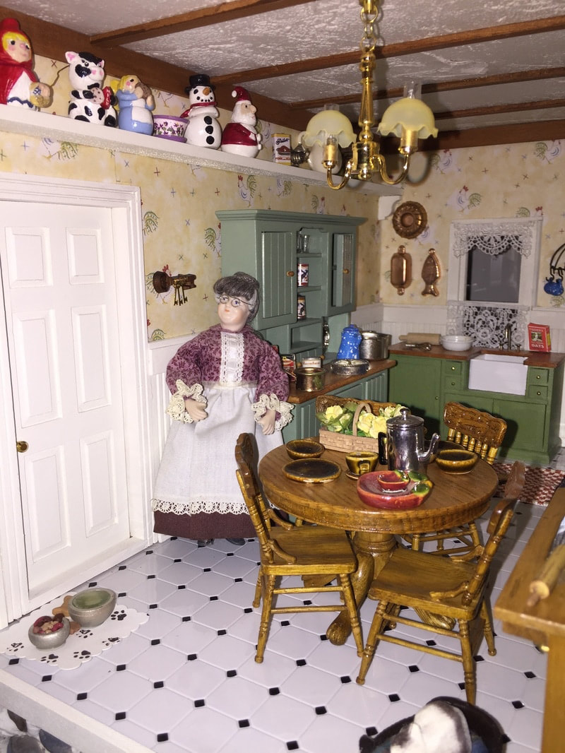 Granny's Vermont Farmhouse Nana's Dollhouses and Miniatures
