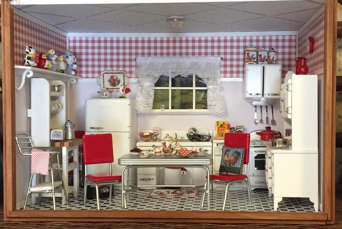 1950s Kitchen 1950s kitchen - nana's dollhouses and miniatures 1950s Kitchen 1950s kitchen - nana's dollhouses and miniatures