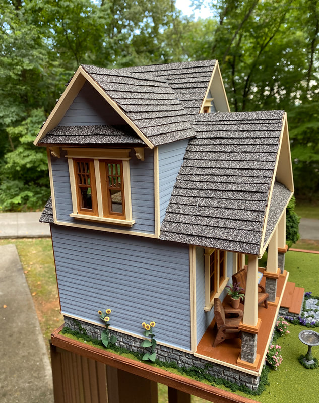 Craftsman Cottage Nana's Dollhouses and Miniatures