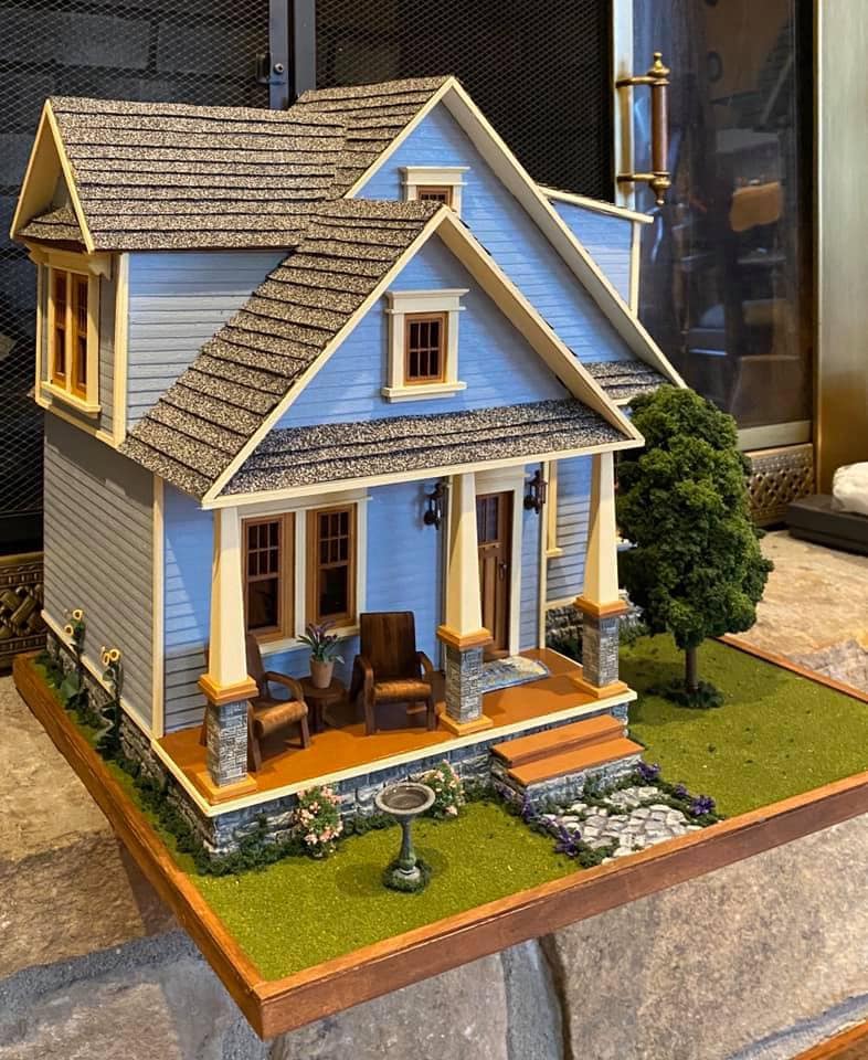 Craftsman Cottage Nana's Dollhouses and Miniatures