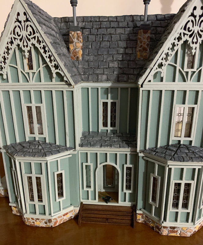 1:48 Scale House - Nana's Dollhouses and Miniatures