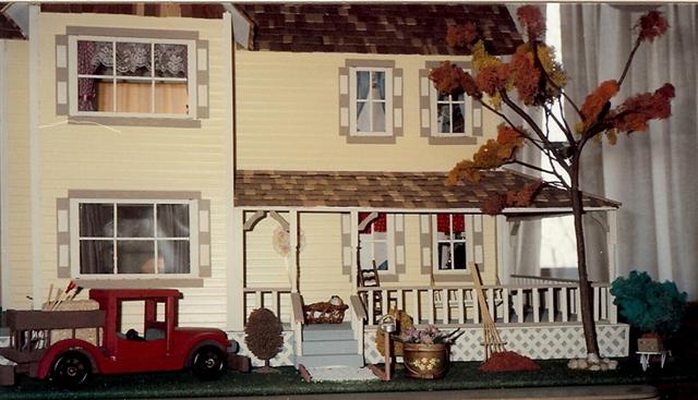 Yellow Farmhouse Nana S Dollhouseiniatures Yellow Farmhouse Nana S Dollhouses, My Yellow Farmhouse