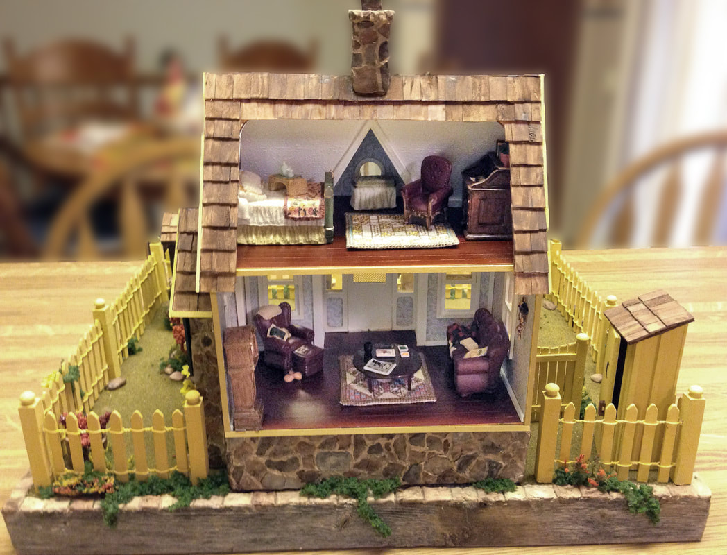 Buttercup Cottage - Nana's Dollhouses and Miniatures